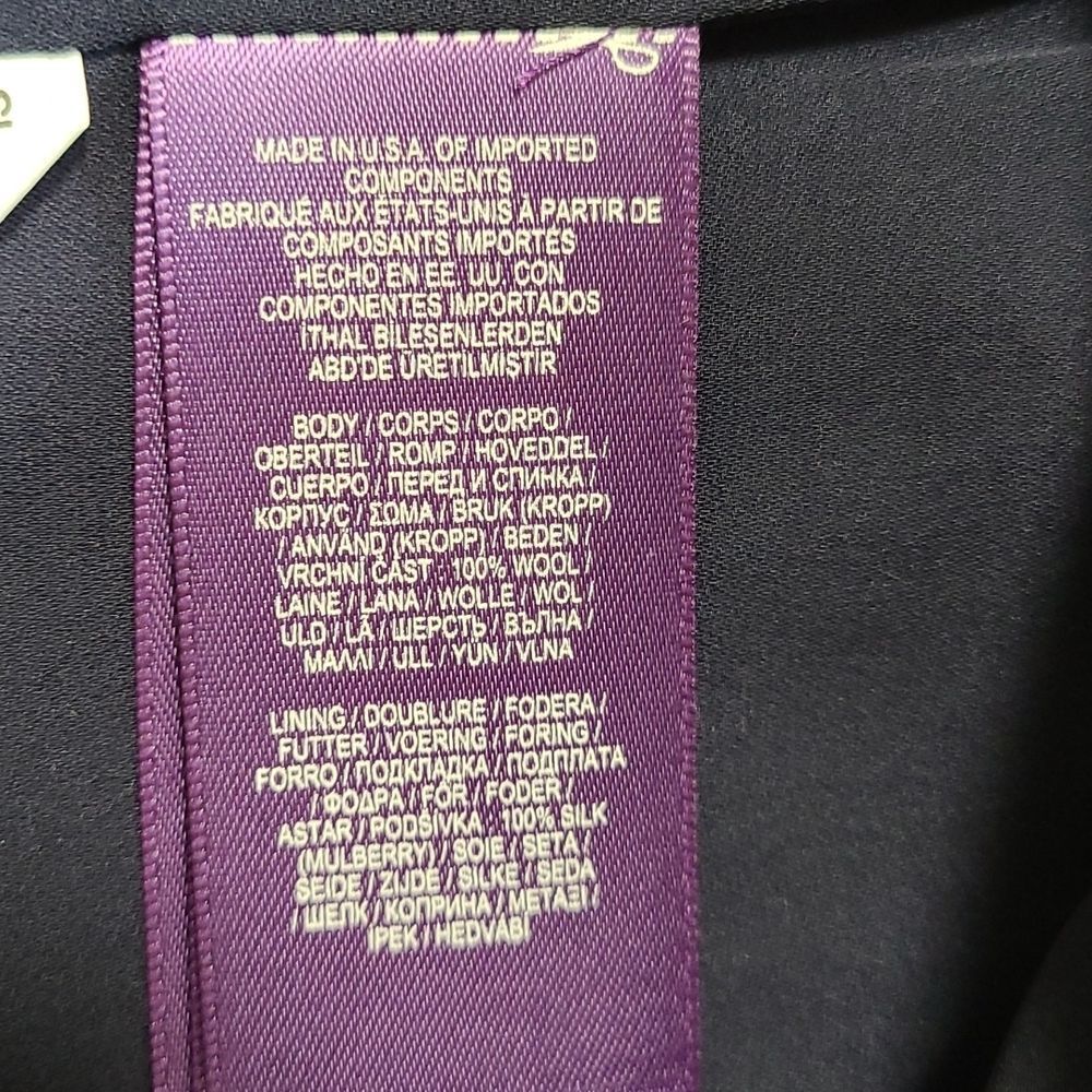RALPH lauren purple label dress - Picture 8 of 8